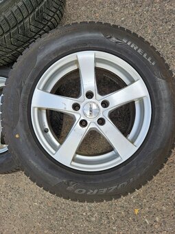 Alu kola Audi Volkswagen dezent 5x112 7jx16 et38 pneu - 6