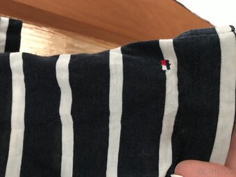 TOMMY HILFIGER originál namornicke damske tricko S/M - 6