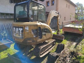 CAT 302,5 C, 302.5 minibager, pasový báger,cat , bager - 6