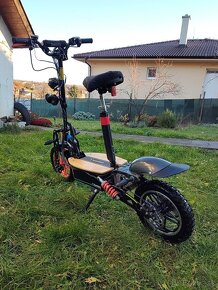 Predám elektrokolobežku X scooters  XT02 48WOOD-B - 6