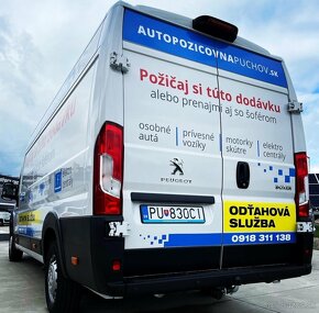 Prenájom dodávky Peugeot Boxer L4H2 | AutopožičovňaPúchov.SK - 6