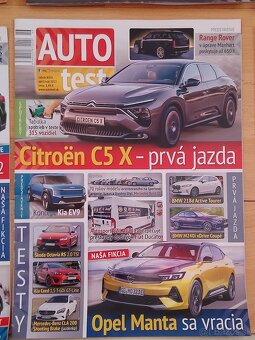 Časopisy AUTOTEST - cena 0,50€ za kus - 6