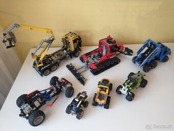 Mix rôznych starších Lego Technic setov + diely. - 6