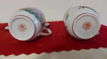 Retro hrnčeky z chalupy od starej mamy + 2ks čínsky porcelán - 6