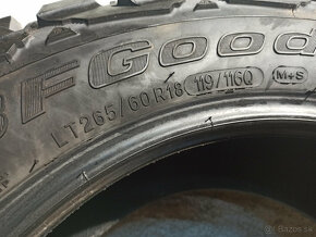 265/60 R18 Offroad pneumatiky BF Goodrich 2 kusy - 6