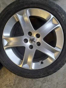 Predam original kolesa peugeot s gumami na leto 215/55 r17 - 6