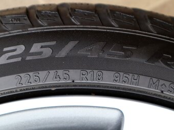 18" Alu kola = 5x112 = MERCEDES C-CLASS – ZIMNÍ + TPMS - 6