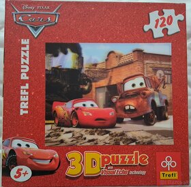 Predám detské puzzle CARS - 6