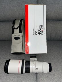 Canon eos R7 +adaptér rf-ef + Canon ef 400mm f5,6 L - 6