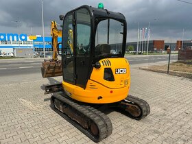 Minibager minirypadlo JCB 8025 ZTS,  3 lizice, rychloupinak - 6