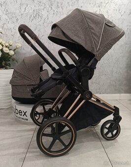 TROJKOMBINÁCIA CYBEX PRIAM ROSEGOLD MANHATTAN GREY - 6