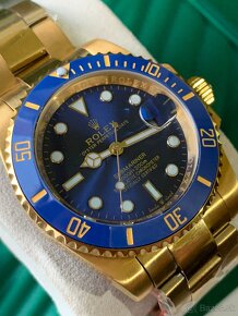 Rolex Submariner Date, Nové, 41mm, Zlato-modré - 6