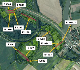 Orechová Potôň – 1.500 m2 ORNÁ PÔDA a LES - Na predaj - 6