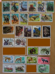 Nádherné poštové známky ZVIERATÁ - 6
