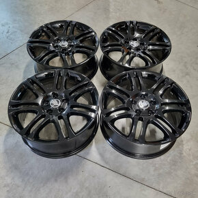 Čierne Škoda disky 5x112 R18 - 6