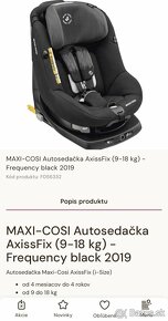 Autosedačka Maxi cosi AxissFix - 6