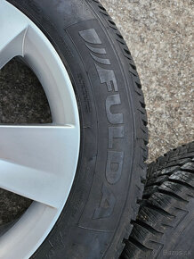 5x112 r16 ET41 6.5J + zanovne zimne pneu FULDA 215/60/r16 - 6