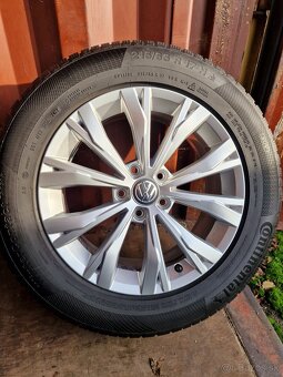 5x112 r17 kolesa disky tiguan volkswagen 215 65 17 alu vw - 6