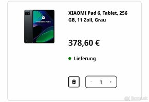 Predam Xiaomi Tab 256gb 6 NOVE - 6