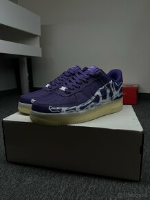 Nike Air Force 1 Low '07 QS "Purple Skeleton Halloween" - 6