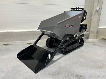 Benzínový minidumper JANSEN RD 600S s lyžicou - 6