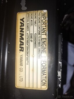 Yanmar 3D88E-5P 22,2kw 3D88E-5EBAC - 6