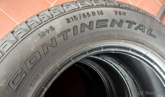 Predám nové nepoužité pneumatiky CONTINENTAL 215/65 R16 98H. - 6