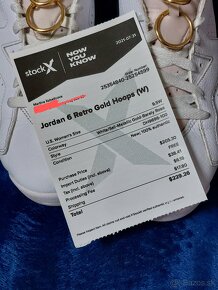 Nike Air Jordan 6 Retro Gold Hoops (WMNS) 2021 - 6