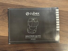 Detská autosedačka CYBEX Platinum Solution Q2-Fix - 6