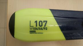 Detské lyže wedze 107 cm,  z decathlonu, - 6