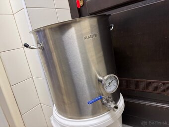 Homebrewing domáce varenie piva nerezový kotol Klarstein 35l - 6