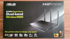 Predám dualbandový wifi router ASUS RT-N66U Dark Knight - 6