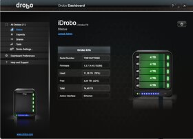 NAS - diskove pole Drobo 5 x 4TB - 6