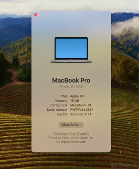 MacBook Pro M1, 13,3” 16gb 512gb 2020 - 6