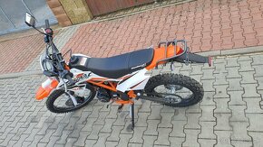 Pitbike Mikilon Defender 150RR kola 19/16 oranžová - 6