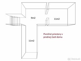 Rodinný dom poschodový - dvojgeneračný obec Hronské Kľačany - 6