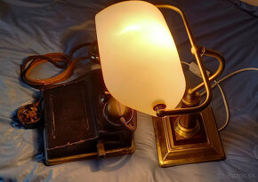 Predám originál retro telefón, lampa zadarmo - 6