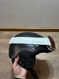 Lyziarska helma Bollé a lyziarske okuliare Uvex - 6