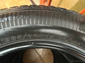 225/60 R17 zimne pneumatiky - komplet sada - 6