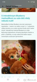 FurReal Blueberry medveď - 6