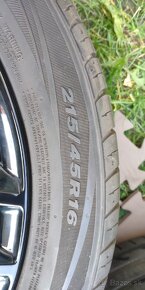 Alu disky Dezent TR 215/45 R16 black - 6