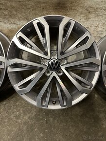 Nepoužívané hliníkové disky 5x112 R18 VW Montego Bay - TRoc - 6