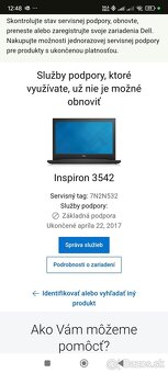 Dell Inspirion 3542 15,6" 4GB - 6