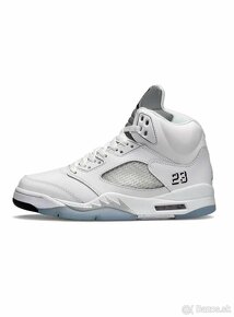 Nike Air Jordan 5 Retro White Silver Reflective - 6