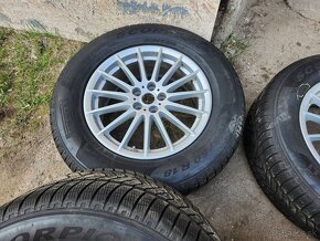 R18" zimní 5x108 7,5jx18 et45 pneu 255/60 r18 70% - 6