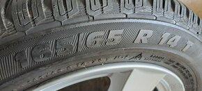 Alu 14" 4x100 r14 zimne pneumatiky 165/65r14 Semperit - 6