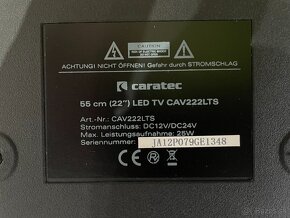 Televízor Caratec 55cm 22” LED TV CAV222LTS - 6