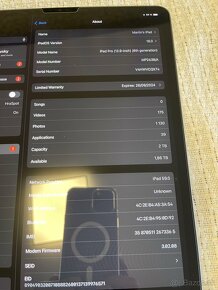 iPad pro 6th generácia 12.9 palca m2 2tb wifi cellural - 6