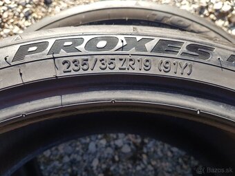 235/35 r19 letné pneumatiky 2ks Toyo Proxes R888R - 6