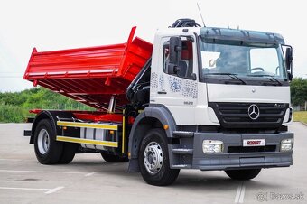 MERCEDES AXOR 1829 TROJSTRANNÝ SKLÁPAČ + HYDR. RUKA // EURO4 - 6